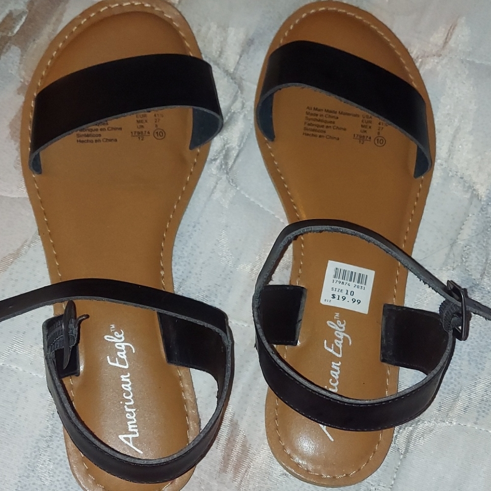 Black sandals